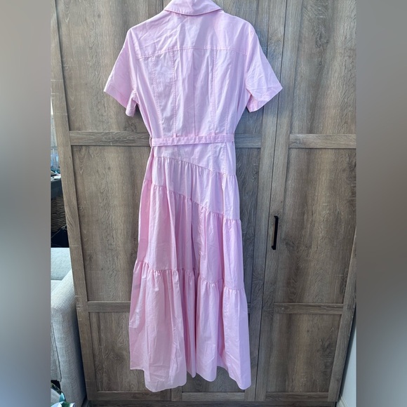 Zara ZW COLLECTION Size Small - Medium Cotton Poplin Maxi Dress - Picture 4 of 7